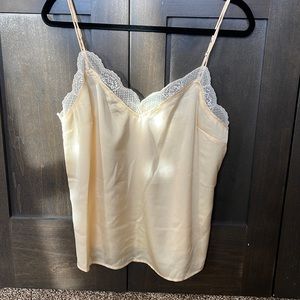 Abercrombie double strap lace cami